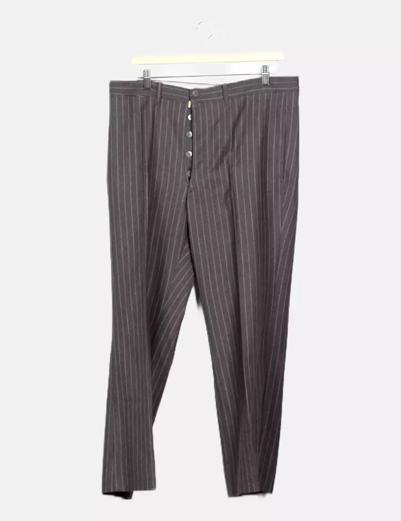 NoName Pantalón de vestir de rayas