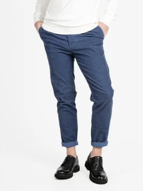 X-Cape Pantalón casual de franela slim fit para hombre